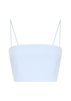 Gabriela Hearst Nadir Cropped Cotton Tank Top - Moda Operandi
