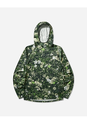 Men s ACG Solar Chase Dri-FIT UV Protection Hooded Trail Running Top Mean Green