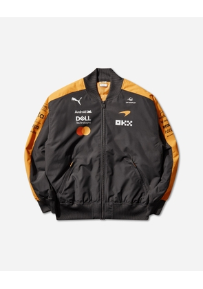 Men s McLAREN RACING Replica Bomber Jacket Papaya