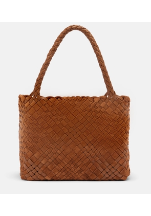 The Row Ruth Small woven leather tote bag