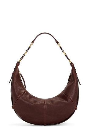 Saint Laurent Saharienne Hobo Bag in Nut Candy - Brown. Size all.