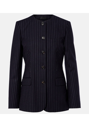 Nili Lotan Gertrude pinstripe virgin wool jacket