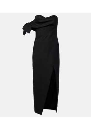 Givenchy Bow-detail wool cocktail dress