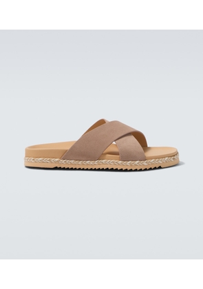 Frescobol Carioca Breno suede sandals