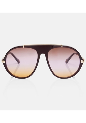 Chloe Aly aviator sunglasses