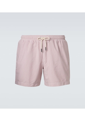 Orlebar Brown Boxer striped swim trunks