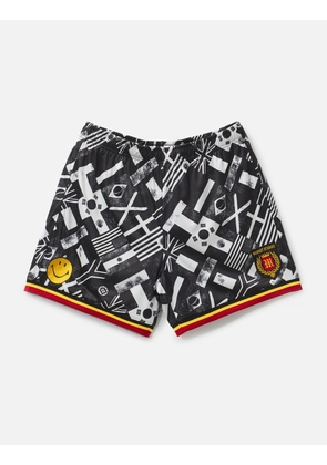 Smiley International Flags Soccer Shorts