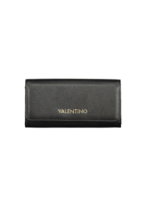 Mario Valentino Black Polyurethane Womens Wallet