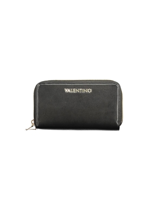 Mario Valentino Black Polyurethane Women's Wallet