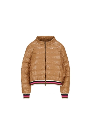 Herno Brown Polyamide Coat - 42