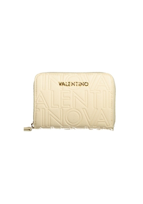 Mario Valentino Beige Polyurethane Women's Wallet