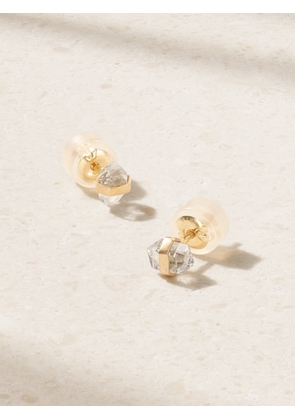 Melissa Joy Manning - 14-karat Recycled Gold Herkimer Diamond Earrings - One size