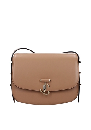 Jimmy Choo Brown Leather Crossbody Bag