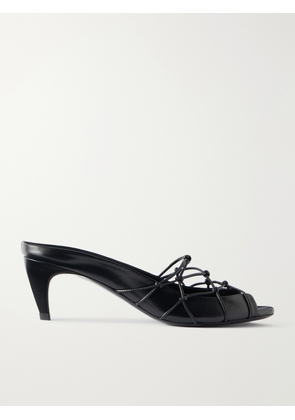 JUDE - Knotty Leather Sandals - Black - IT36,IT36.5,IT37,IT37.5,IT38,IT38.5,IT39,IT39.5,IT40,IT40.5,IT41,IT41.5,IT42