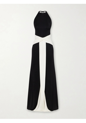 The New Arrivals Ilkyaz Ozel - Euphorie In Raven Jersey Dress - Black - FR 34,FR 36,FR 38,FR 40,FR 42,FR 44