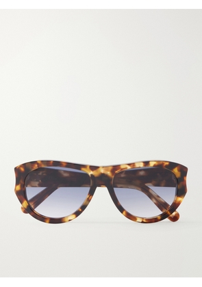 DIOR Eyewear - Aviator-style Acetate Sunglasses - Tortoiseshell - One size