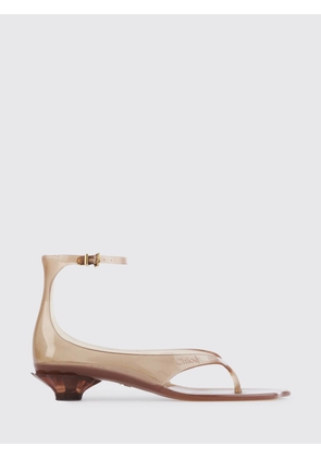 CHLOÉ Heeled Sandal Woman color Brown