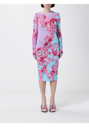 Dress VERSACE JEANS COUTURE Woman color Blue