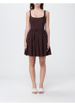 Dress PATRIZIA PEPE Woman color Brown