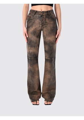 Pants DIESEL Woman color Brown