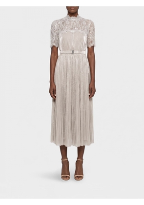 Dress NISSA Woman color Beige