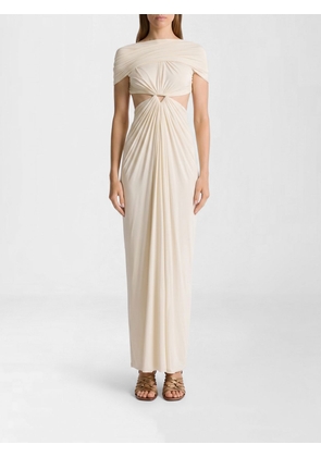 Dress ALBERTA FERRETTI Woman color Ivory