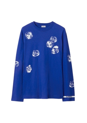 Burberry Rose Cotton Long-Sleeved T-Shirt