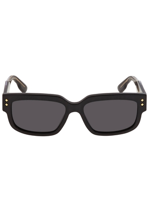 Gucci Grey Rectangular Mens Sunglasses GG1218S 001 56