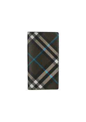 Burberry Mens Signature Canvas Check Wallet