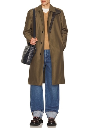 Bottega Veneta Outerwear Silk Nylon Canvas in Desert Taupe - Brown. Size 46 (also in 48).