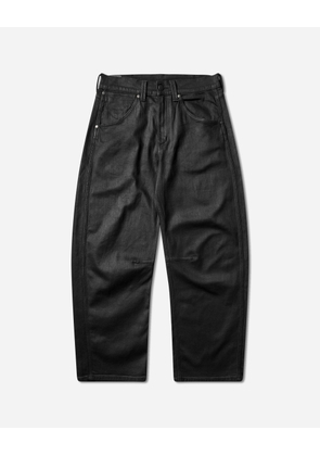 Men s Avirex Barrel Jeans Black Coated
