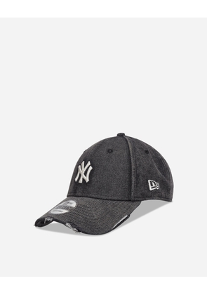 New York Yankees MLB Acid Wash 9FORTY Adjustable Cap Black