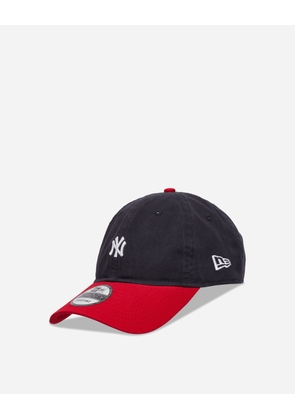 New York Yankees MLB Washed Contrast 9TWENTY Adjustable Cap Navy