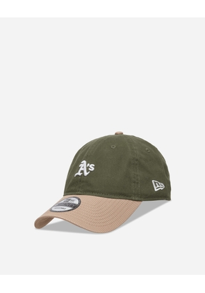 Athletics MLB Washed Contrast 9TWENTY Adjustable Cap Green