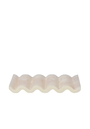 Ferm Living Mist Soap Dish in Pearl - Cream. Size all.