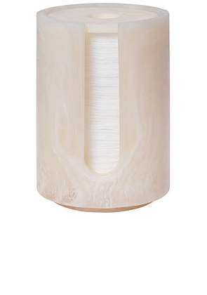 Ferm Living Mist Cotton Pad Holder in Pearl - Cream. Size all.