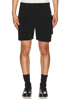 Homme Plisse Issey Miyake Painter's Gear Pants in Black - Black. Size all.