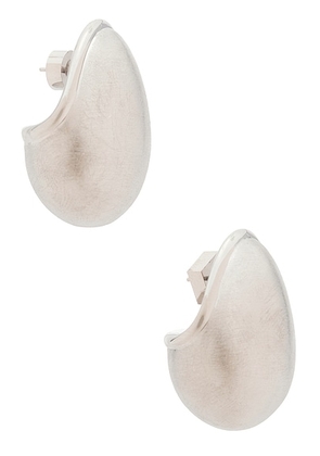 JACQUEMUS Les Boucles Raisin in Silver - Metallic Silver. Size all.