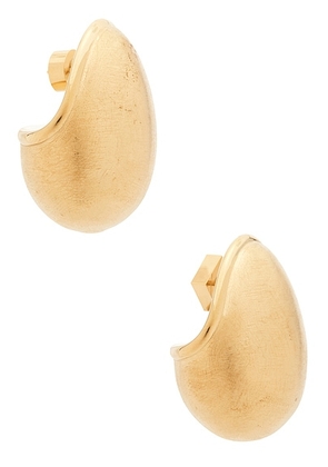 JACQUEMUS Les Boucles Raisin in Gold - Metallic Gold. Size all.