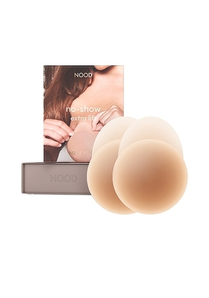 NOOD No-show Extra Lift Nipple Cover 3.75 Inch in No. 5 Soft Tan - Tan. Size all.