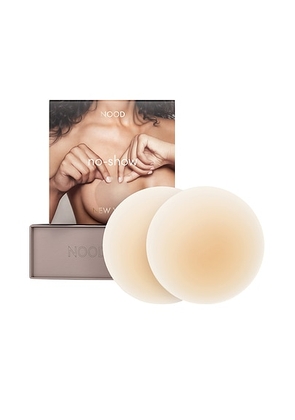 NOOD No-show Reusable Round Nipple Covers 4 Inch in No. 3 Buff - Neutral. Size all.