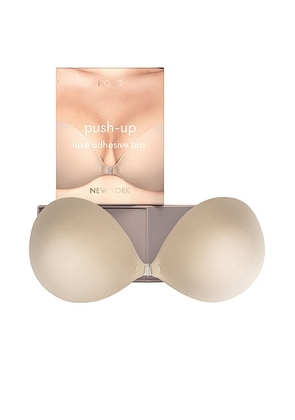 NOOD Luxe Push Up Backless Strapless Bra in No. 3 Buff - Neutral. Size A (also in B, C, D).