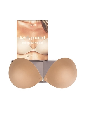 NOOD Lightly Padded Luxe Adhesive Bra in Soft Tan - Tan. Size A (also in D).