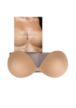 NOOD Light And Airy Luxe Adhesive Bra in Nude - Nude. Size A (also in B, C, D).