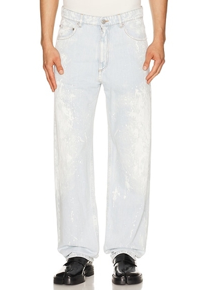 MM6 Maison Margiela Pants 5 Pockets in Light Blue - Blue. Size 30 (also in 34, 36).