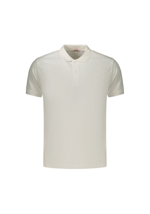 Rifle White Cotton Men's Polo Shirt - M