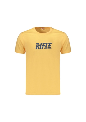 Rifle Orange Cotton Men's T-Shirt - M