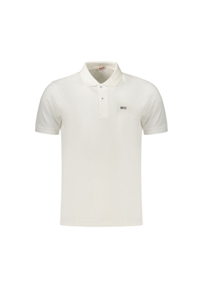 Rifle White Cotton Men's Polo - M