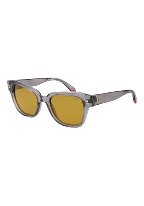 Polaroid Gray Polycarbonate Sunglasses