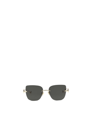 Valentino Garavani Black Metal Sunglasses